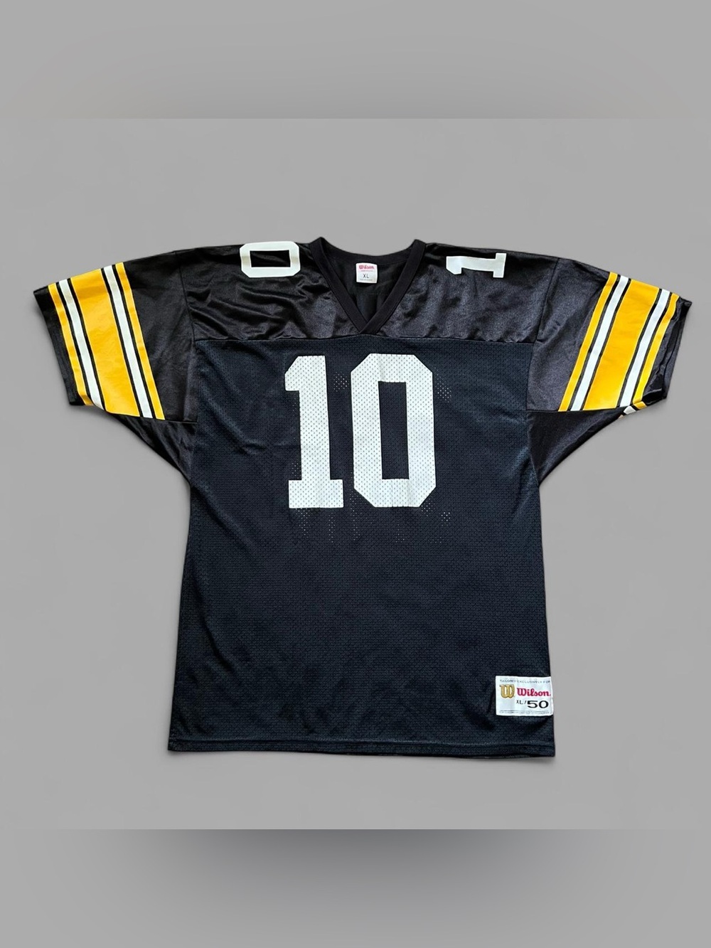Vintage 90s Wilson Kordell Stewart Wilson Pittsburgh Steelers NFL Jersey Size XL